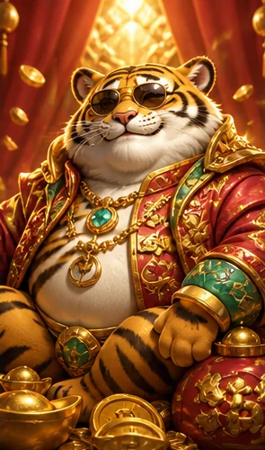 Fortune Tiger original editorial game cover
