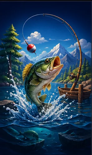 Big Bass Bonanza original editorial game cover
